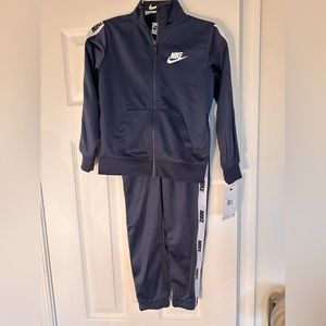 Nike navy track suit